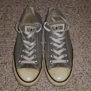 Converse Chuck Taylor All Star Low Top Shoes-Gray